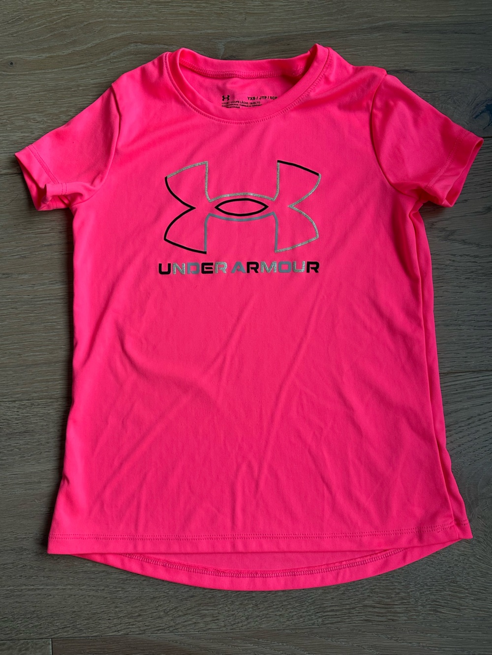 Under Armour Short Sleeve Performance Tee Neon Pink XS